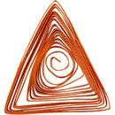 quilling stroken multicolor 78x0,5 cm 100 stuks