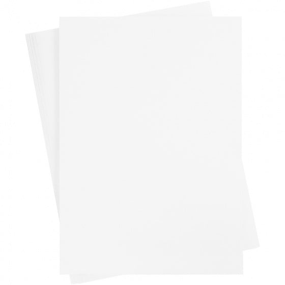 reclamekarton sneeuwwit 10 vellen 497x697 mm