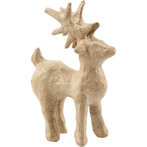 Rendier 12,8 cm x 8,6 cm bruin