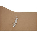 ringbandmap karton 28 x 31,5 cm bruin per stuk