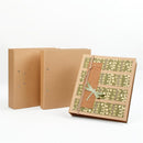 ringbandmap karton 28 x 31,5 cm bruin per stuk