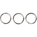 ringen 12 mm 100 stuks zilver