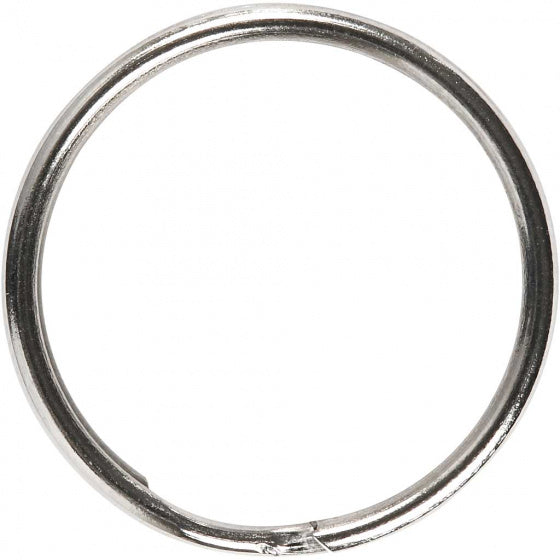 ringen 20 mm 8 stuks zilver