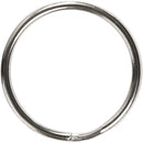 ringen 25 mm 8 stuks zilver