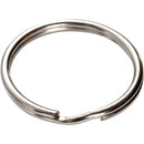 ringen 25 mm 8 stuks zilver