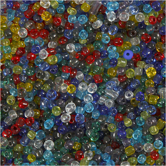 Rocailles Transparant Glas, 130 gram
