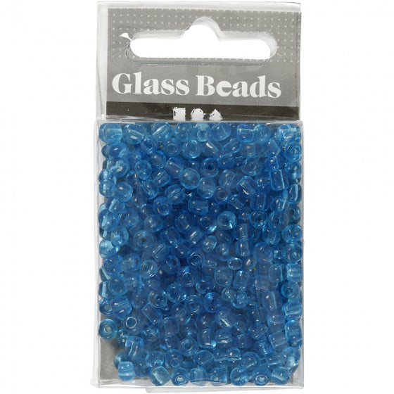 Rocailles blauw 25 gram
