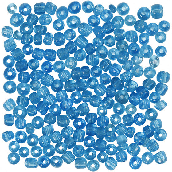 Rocailles blauw 25 gram