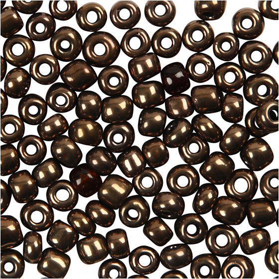 Rocailles brons 3 mm 25gr