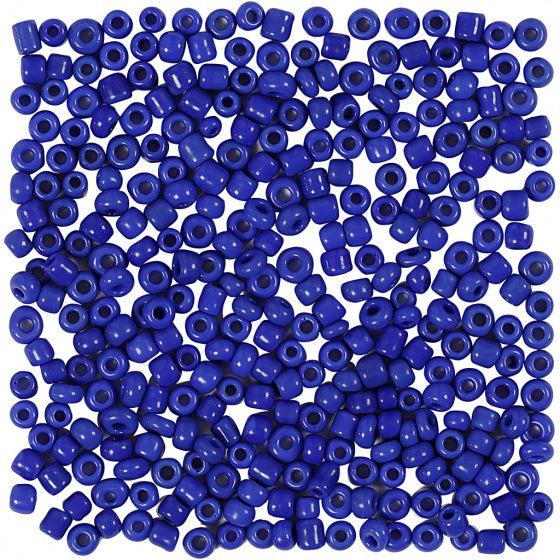 Rocailles donkerblauw 3 mm 25gr