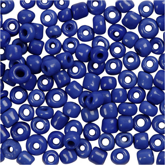 Rocailles donkerblauw 3 mm 25gr
