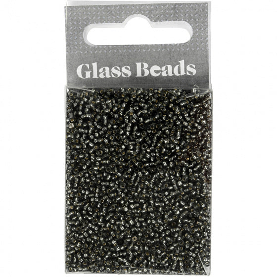 Rocailles grijs 15/0 25 gram
