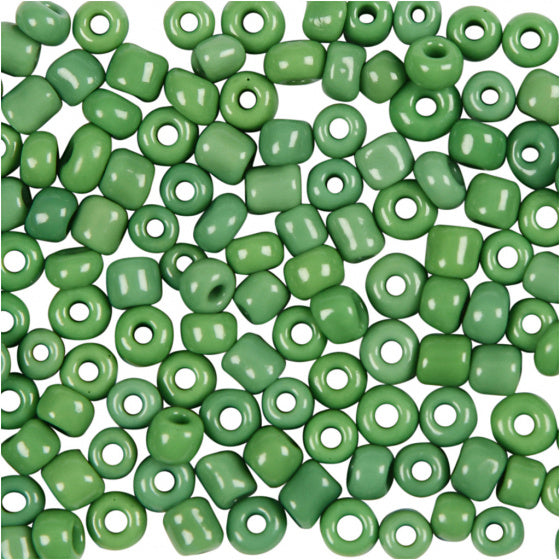 Rocailles groen 3 mm 25gr