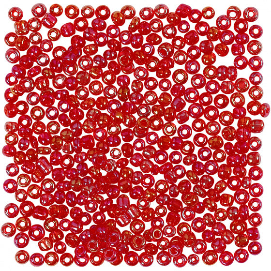 Rocailles kersen glans 3 mm 25gr