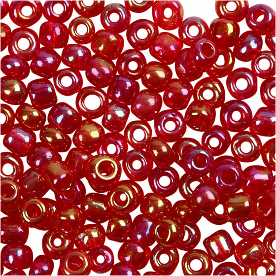 Rocailles kersen glans 3 mm 25gr