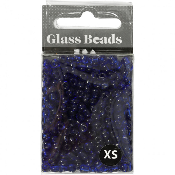 Rocailles kobalt blauw 25 gram