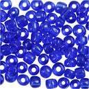 Rocailles kobalt blauw 25 gram