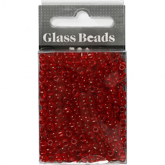 Rocailles rood 25 gram