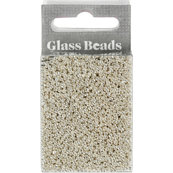 Rocailles zilver 25 gram
