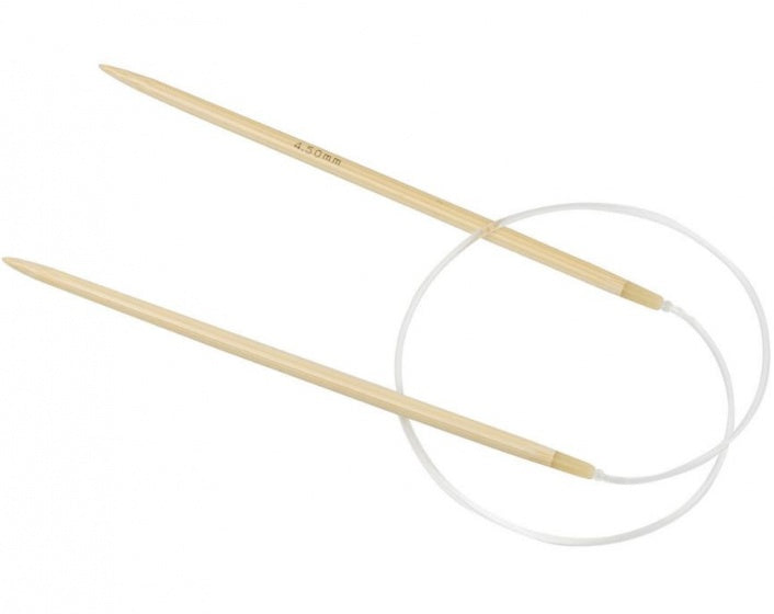 rondbreinaalden bamboe 4,5 mm 60 cm