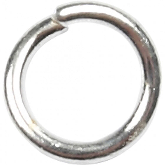 ronde ring 0,7 x 3 x 4,4 mm zilver 500 stuks