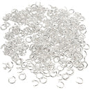 ronde ring 1 x 5 x 7 zilver 400 stuks