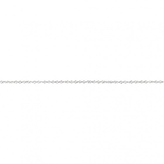 schakelketting Jasseron 2 m zilver 2 mm ovaal