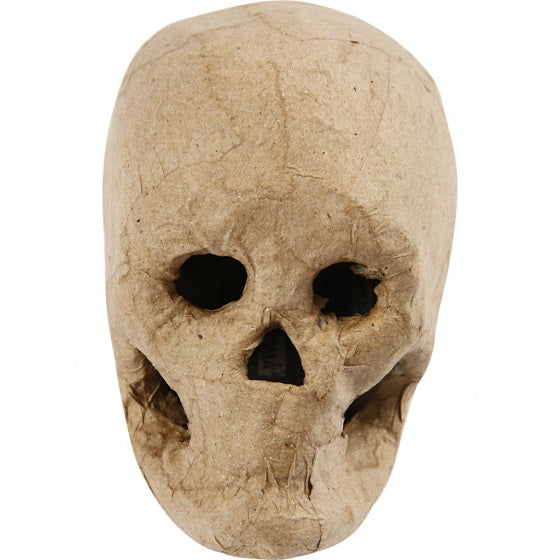 schedel 10 cm papier-maché