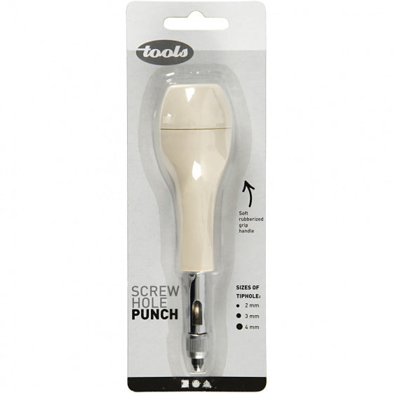 schroefpriem gatgrootte 2/3/4 mm wit