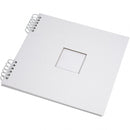 scrapbook spiraal gebonden 30,5 x 30,5 cm wit