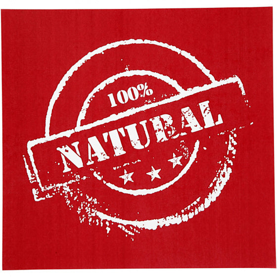 screen stencil 100% natural 20 x 22 cm