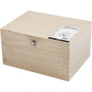 set houten dozen met sluiting unisex 6 stuks