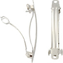 sierspelden staal 6 cm zilver 3 stuks