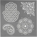 Sjabloon Etnische Motieven, 30,5x30,5cm