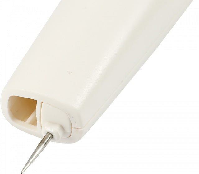 sjabloonborstel & foampad 4 x 15,5 cm zwart/wit