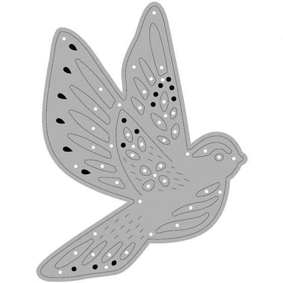 snijmal vogel 5,6x6 cm
