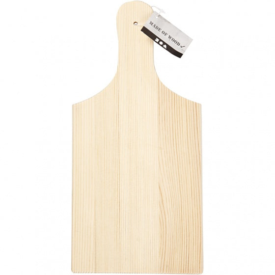 snijplank hout unisex 28 x 14 cm