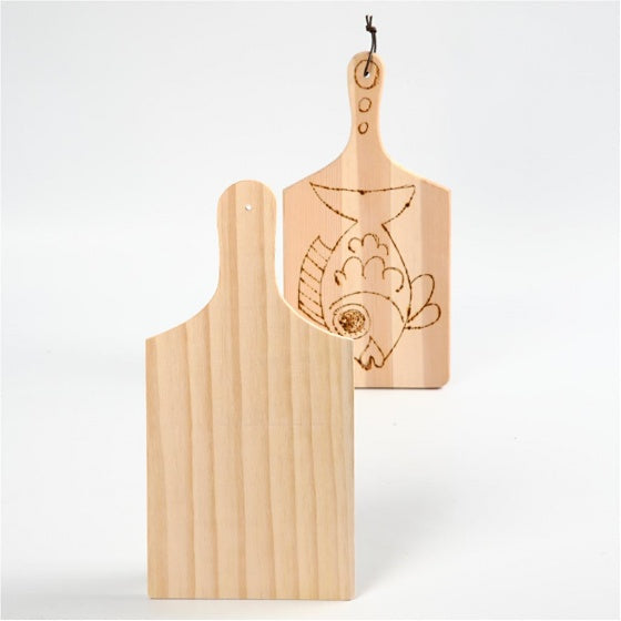snijplank hout unisex 28 x 14 cm
