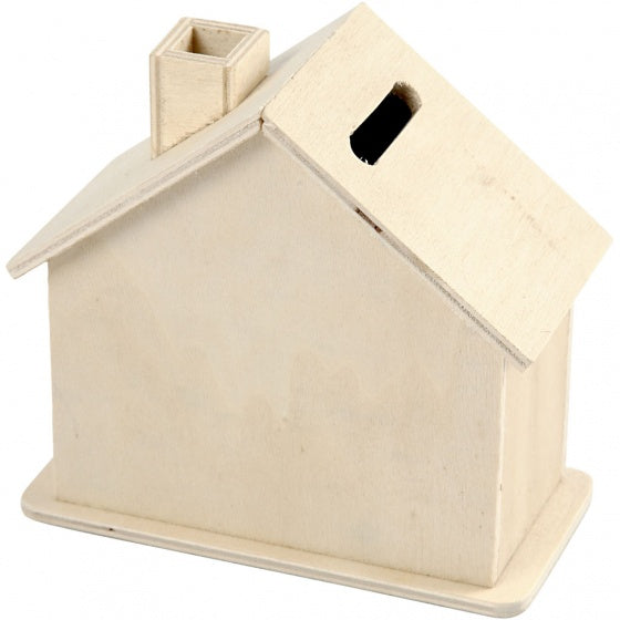 Houten Spaarpot Huis