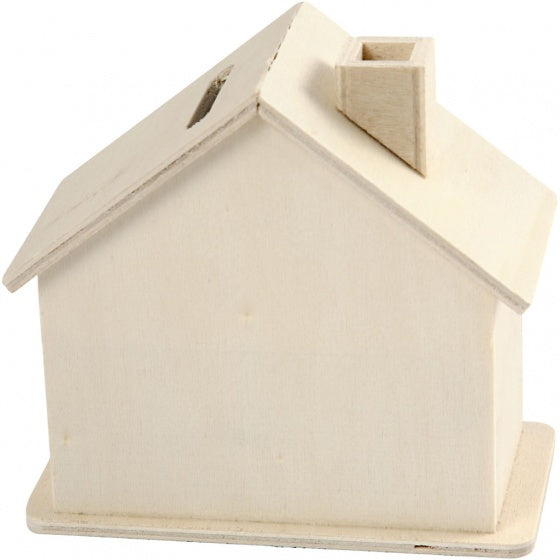Houten Spaarpot Huis