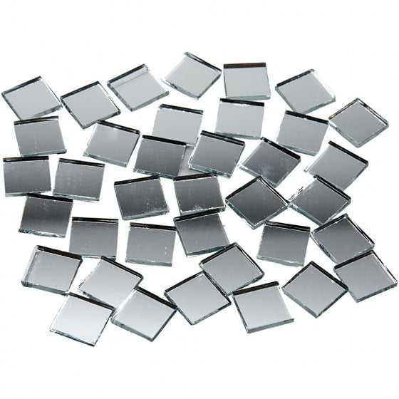 spiegel mozaïek tegels 10 x 10 x 2 mm 500 stuks