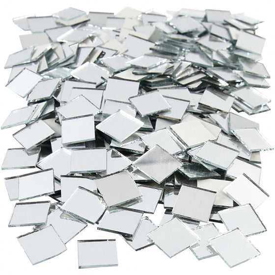 spiegel mozaïek tegels 16 x 16 x 2 mm 500 stuks