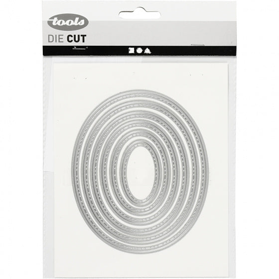 stans- en embossing mallen 5 x 3 - 12 x 10 cm