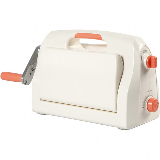 stans- en embossingmachine A4 41 cm wit/oranje