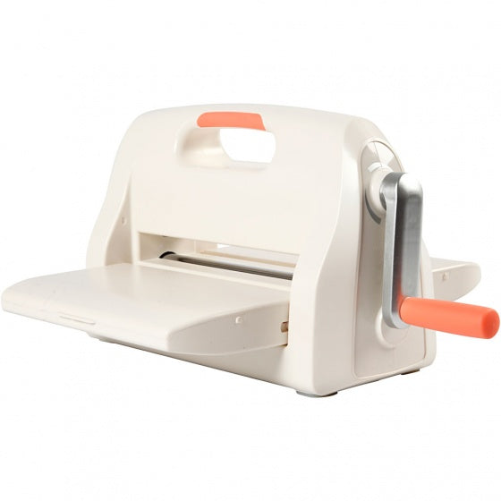 stans- en embossingmachine A4 41 cm wit/oranje