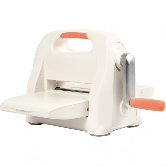 stans- en embossingmachine A5 35 cm wit/oranje