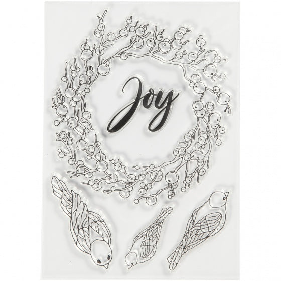 stempels Joy siliconen 10,5 x 15 cm per vel