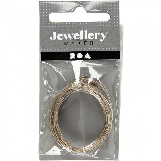 sterling zilverdraad 0,3 mm x 5 m zilver