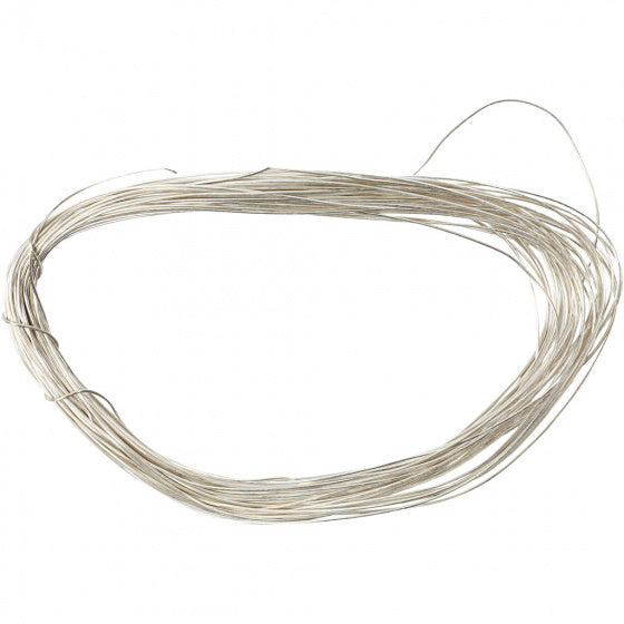 sterling zilverdraad 0,3 mm x 5 m zilver