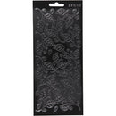 stickers zwart bladeren patroon